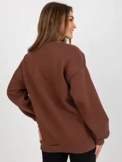 Mikina EM BL 617 7.27 tmavě hnědá