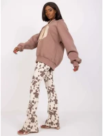 Mikina EM BL 651/D.29X hnědá Mikina EM BL 651/D.29X hnědá