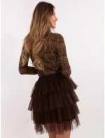 Sukně TW SD BI 0517.84 tmavě hnědá