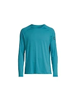 Pánské tréninkové tričko Casall M Rapidry Long Sleeve, modré Pánské tréninkové tričko Casall M Rapidry Long Sleeve, modré