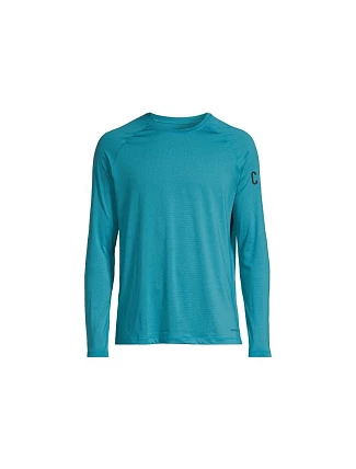 Pánské tréninkové tričko Casall M Rapidry Long Sleeve, modré Pánské tréninkové tričko Casall M Rapidry Long Sleeve, modré