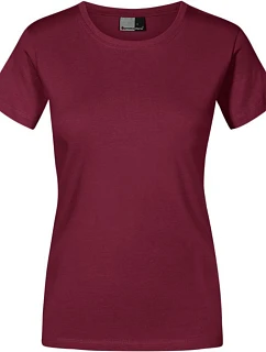 Promodoro 3005 Dámské tričko "Premium" 40.3005 burgundy