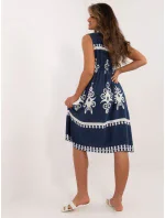 Šaty DHJ SK 12616.13 tmavě modré Šaty DHJ SK 12616.13 tmavě modré