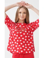 Dámské pyžamo šortky Mon amour Dámské pyžamo šortky Mon amour