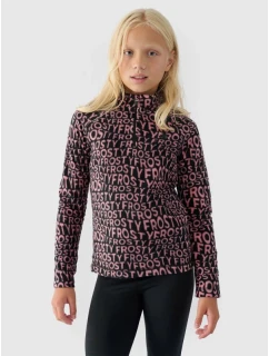 Dívčí fleecové termoprádlo (top) 4F Junior 4FJWAW24UFLEF051-64A