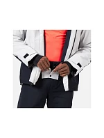 Pánská lyžařská bunda ROSSIGNOL Hero Blackside Insulated Jkt, šedá Pánská lyžařská bunda ROSSIGNOL Hero Blackside Insulated Jkt, šedá
