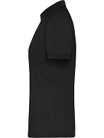 Daiber JN 1307 Dámské piqué polo se zipem 02.1307 black/black