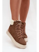 Dámské zimní boty s kožíškem Lee Cooper LCJ-25-01-3735 hnědé Dámské zimní boty s kožíškem Lee Cooper LCJ-25-01-3735 hnědé