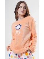 Dámské pyžamo dlouhé Kuličky Dámské pyžamo dlouhé Kuličky