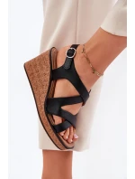 Bota na klínech  model 212834 Step in style