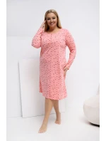 Noční košile Plus Size model 223301 Forever Pink