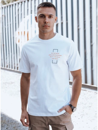 FashionStreet pánské bílé tričko RX5529