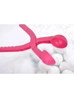 SNOWBALL-SNOWBALL MAKER SINGLE růžový pro děti