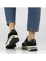 Dámské kožené polobotky černé Filippo DP7772 dámské