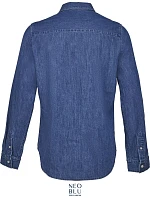 NEOBLU Bennett Men Denim košile 24.4796 stone wash NEOBLU Bennett Men Denim košile 24.4796 stone wash