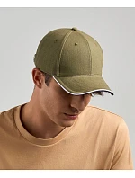 Atlantis Headwear Pilot Piping Sandwich-S 6 panelová těžká sandwich křiltovka 33.0274 olive