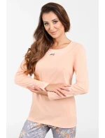 Italian Fashion Kasali long length sp. barva:lososová/potisk