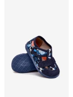 Pantofle Milami Dětské Na Suchý Zip S Míčky Tmavě Modré Reathiana Pantofle Milami Dětské Na Suchý Zip S Míčky Tmavě Modré Reathiana