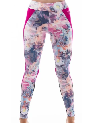 Dámské dlouhé legíny s květinovým motivem A6102 - Litex Dámské dlouhé legíny s květinovým motivem A6102 - Litex