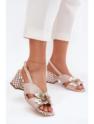 Sandály na podpatku  model 214982 Step in style