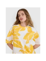 Dámské tričko oversize s potiskem 4F 4FRSS25TTSHF2692-90A Dámské tričko oversize s potiskem 4F 4FRSS25TTSHF2692-90A