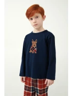 Vamp - Vánoční dětské pyžamo s potiskem 21515 - Vamp Vamp - Vánoční dětské pyžamo s potiskem 21515 - Vamp