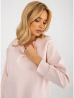 Dámská mikina  EM BL 711 1.03X světle růžová - FPrice