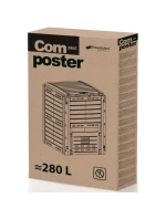 PROPERPLAST COMPOGREEN WOODY 280L ZAHRADNÍ KOMPOZITOR PROPERPLAST COMPOGREEN WOODY 280L ZAHRADNÍ KOMPOZITOR