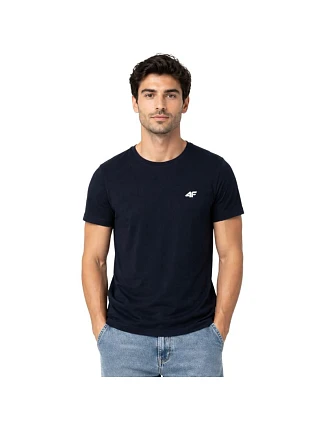 Pánské tričko 4F M4214 navy blue 4FWSS26TTSHM4214 31S pánské
