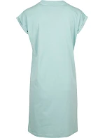 Build your Brand BY 101 Tričkové šaty se stojáčkem 56.0101 blue mint