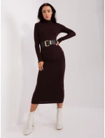 EM SK 778 šaty.65 tmavě hnědá