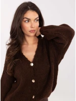 Jumper MI SW 0309.89 tmavě hnědý Jumper MI SW 0309.89 tmavě hnědý