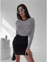 Dámský top 278023 černo-bílý - Ola Voga Dámský top 278023 černo-bílý - Ola Voga