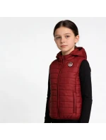 Geografické Norsko Vatika Hood EO 233 Jr WW2008E/GNO-vínová vesta