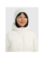 Dívčí péřová bunda se syntetickou výplní 4F 4FJRAW25TDJAF0825-10S