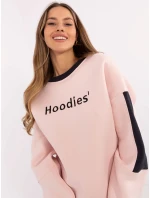 Mikina EM BL 983.10X světle růžová