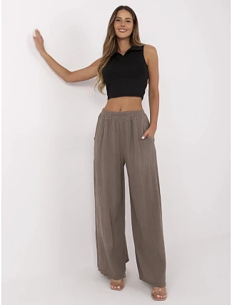 Kalhoty MI SP 2563.84 hnědé