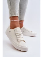 Klasické Dámské Tenisky Big Star NN274285 Bílé