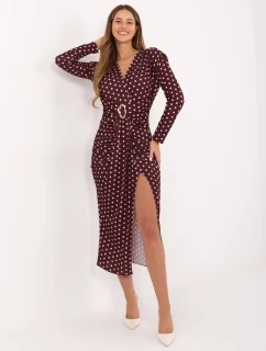 Šaty IT SK 21625 3.27 bordó