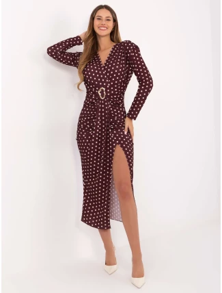 Šaty IT SK 21625 3.27 bordó