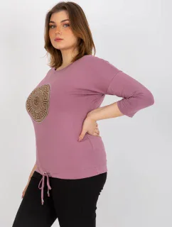 Dámská halenka RV BZ 8454.20P tmavě růžová - FPrice