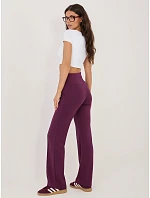 Tepláky RV DR A1289.01 tmavě fialové