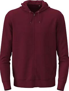 Stedman Classic Zip Hoodie Mikina s kapucí "Classic" 05.4500 bordeaux