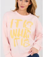 Mikina IT BL 22183.45 světle růžová Mikina IT BL 22183.45 světle růžová