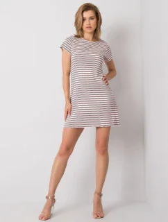 Šaty TW SK G 076.81P bílá a červená