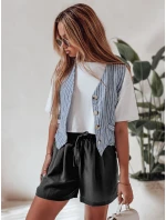 Dámské šortky RELAX TIME černé FashionStreet SY0457