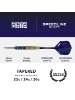 Šipky Harrows NOX steeltip