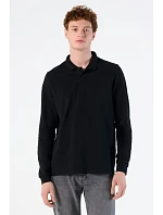 SOL'S Winter II Piqué polo s dlouhým rukávem 25.1353 black