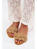 Dámské ploché s ozdobou Žluté Grelora