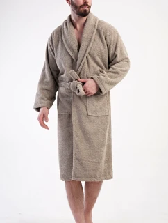 Pánský župan se šálovým límcem Oskar Béžová - Vienetta